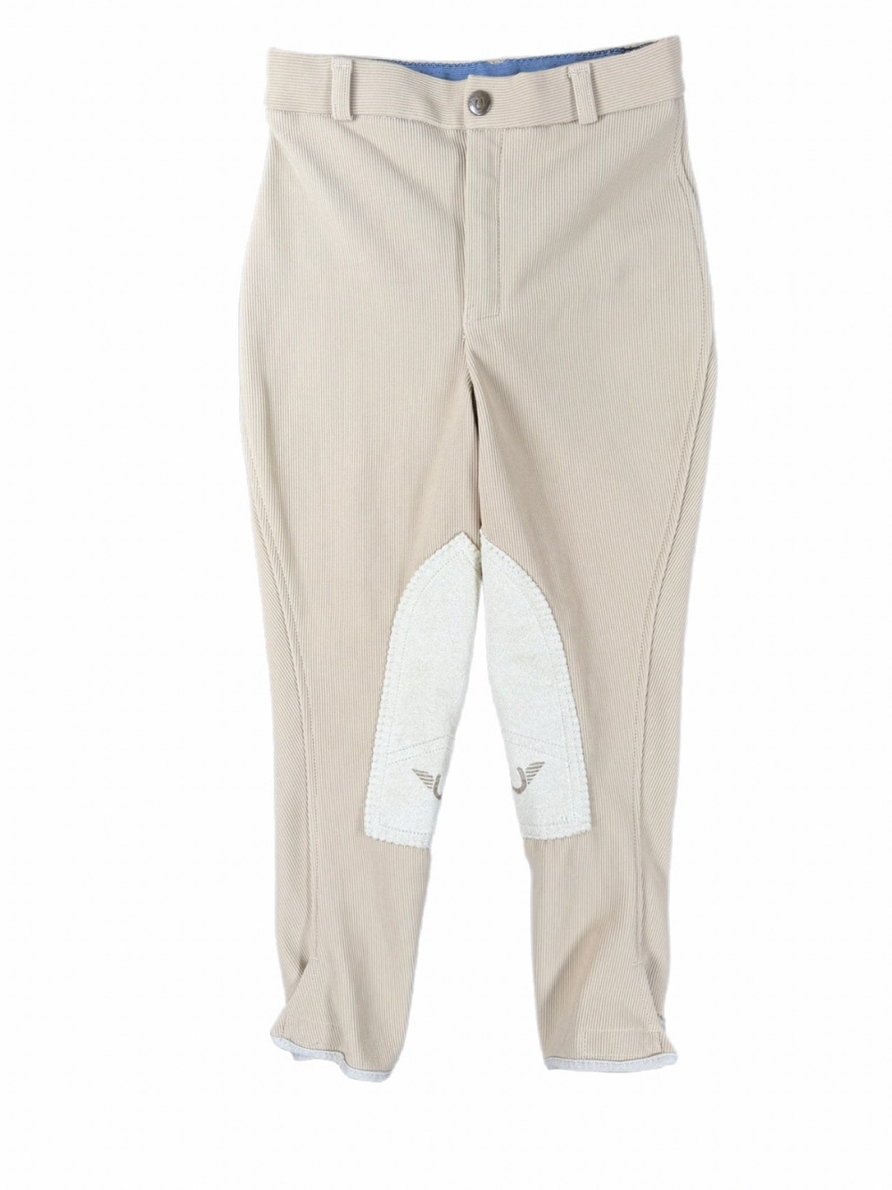GUTOS Girls Ribbed Equestrian Riding Breeches - 8